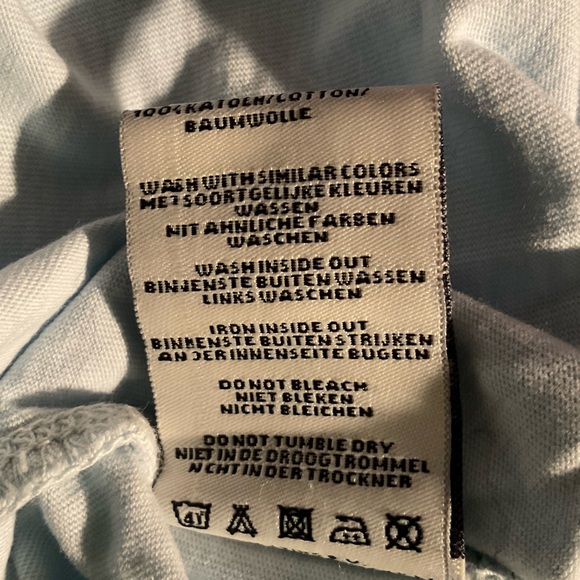 MILLS BROTHERS Women’s Pale Blue T Shirt - Picture 8 of 10